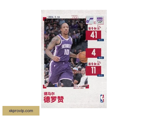 德罗赞历史得分升至17 国王终结四连败阿丘瓦爆发